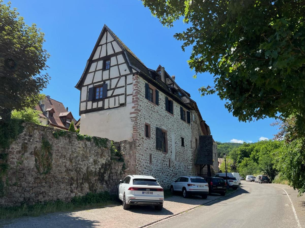 Domaine La Cour Des Nobles - Demeure, Maison Et Appartements Au Coeur De Riquewihr Dış mekan fotoğraf